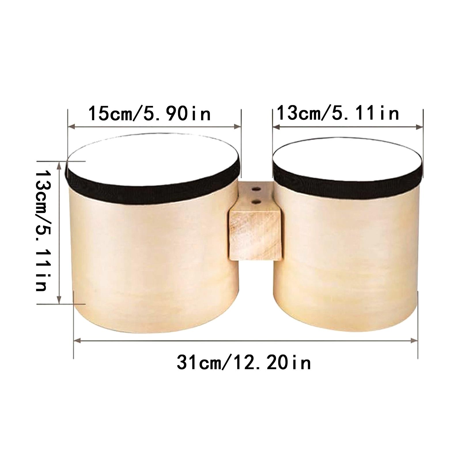 Mini Bongo Drum Practice Set H - Bongo Drum Set 评论和价格