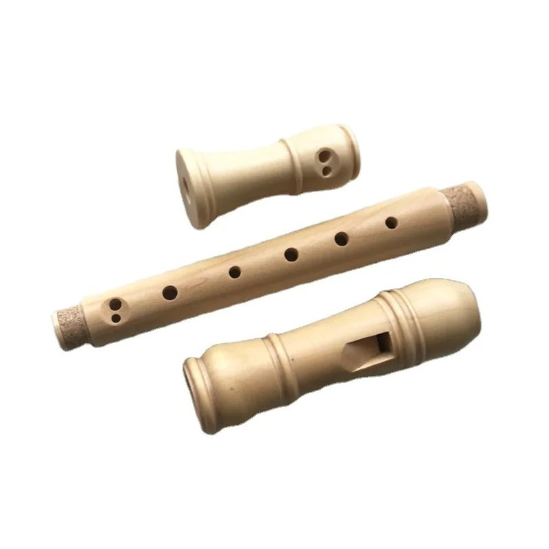 3-Block Solid Maple Wood 8 Hol - Musical Instrument German 评论和价格