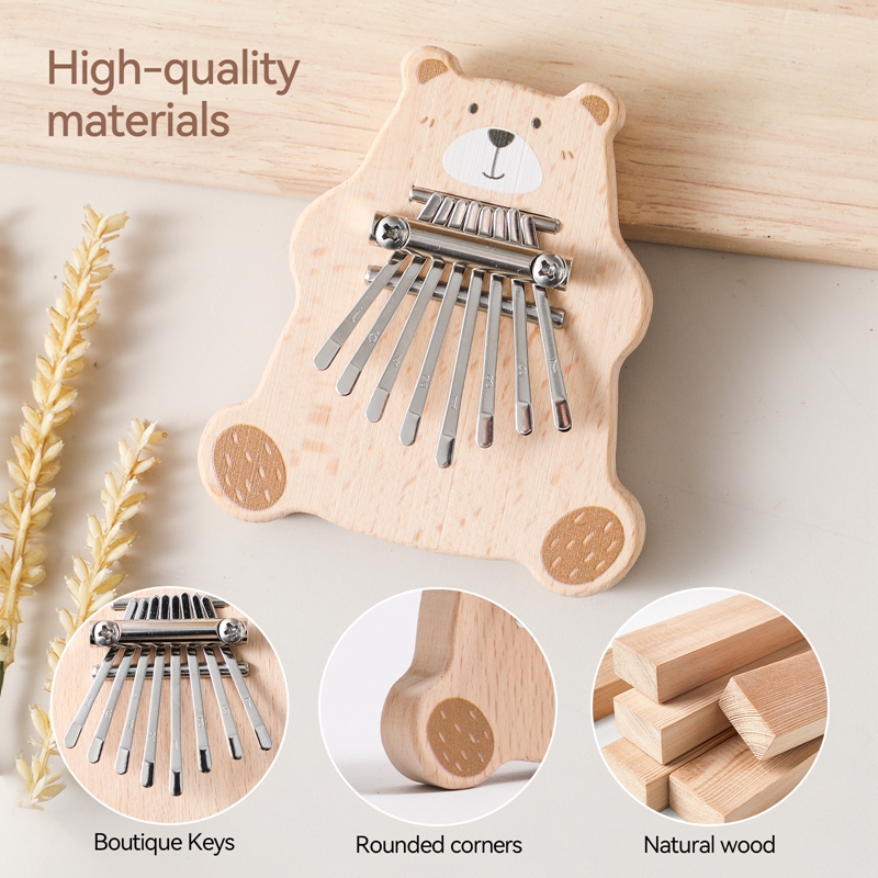 Montessori Toys Mini Kalimba E - Musical Instrument Marimba 评论和价格