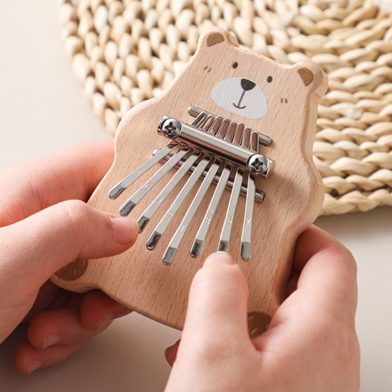Montessori Toys Mini Kalimba E - Musical Instrument Marimba 评论和价格